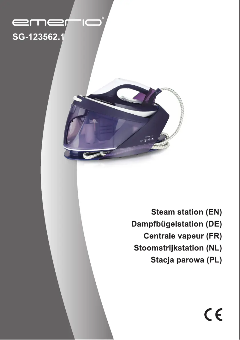 Page n°1 - Manuel utilisateur Emerio SG-123562.1