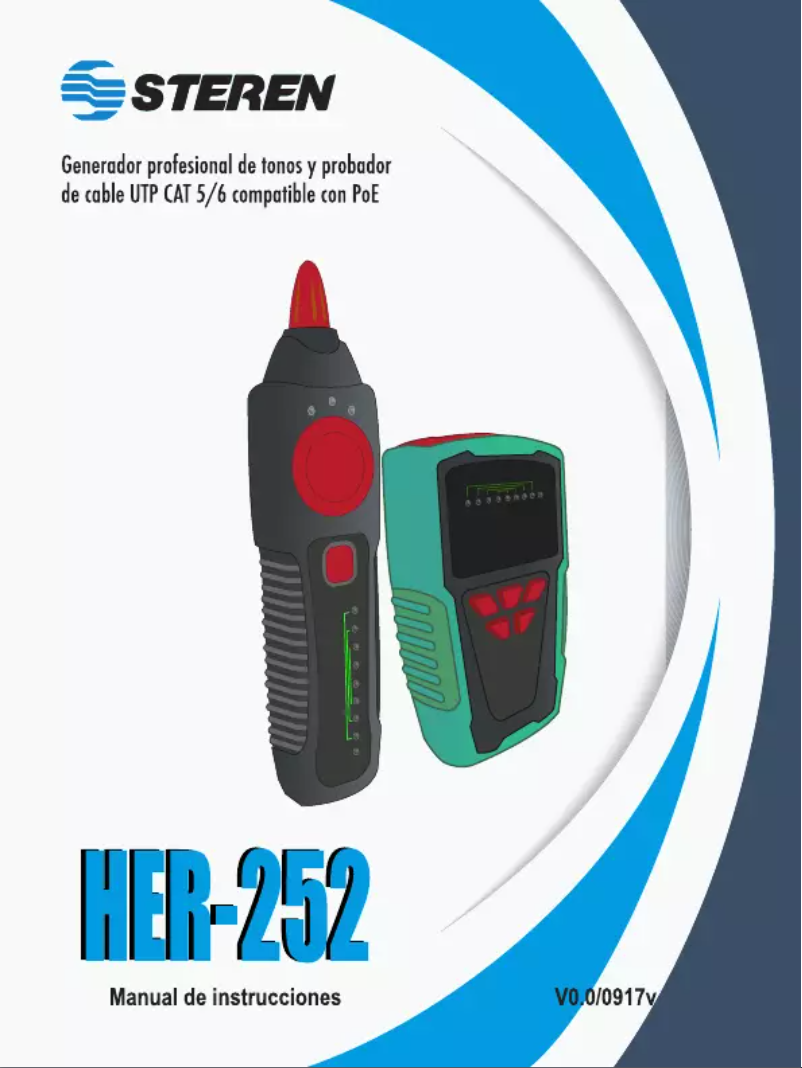 Page 1 de la notice Manuel utilisateur Steren HER-252