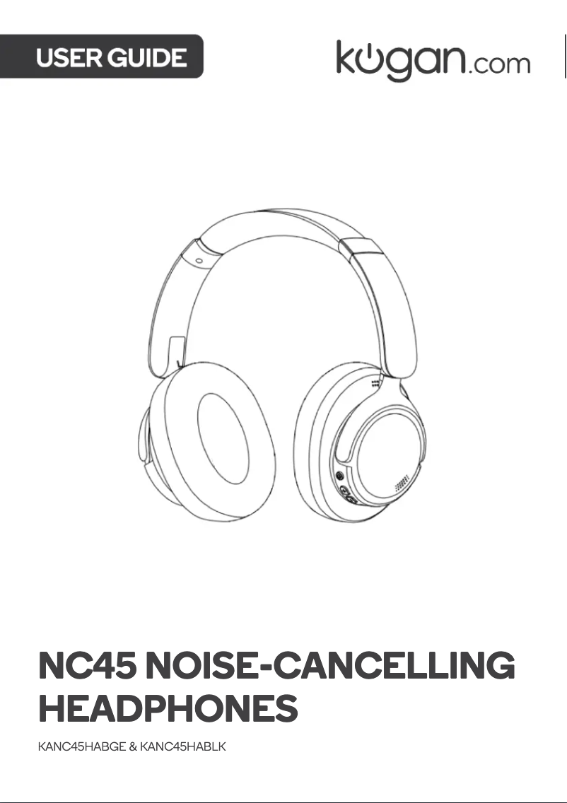 Image de la première page du manuel de l'appareil NC45 KANC45HABLK