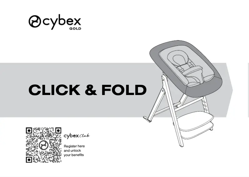 Página 1 del manual Manual de usuario Cybex Click & Fold 4-in-1