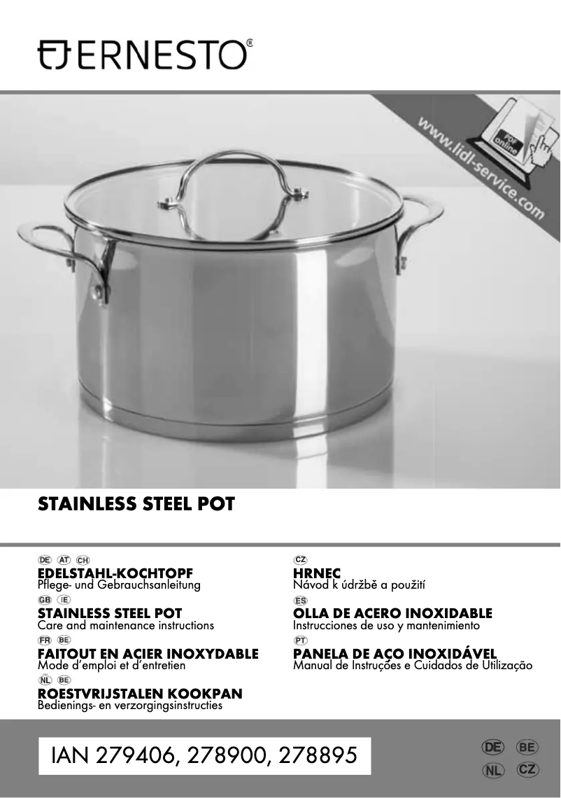 Página 1 del manual Manual de usuario Ernesto IAN 278900