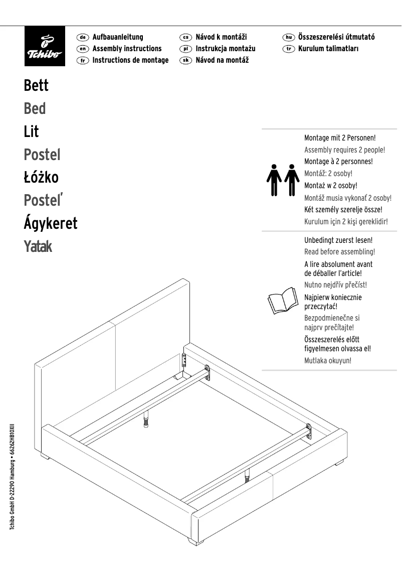 Page n°1 - Manuel utilisateur Tchibo 288005