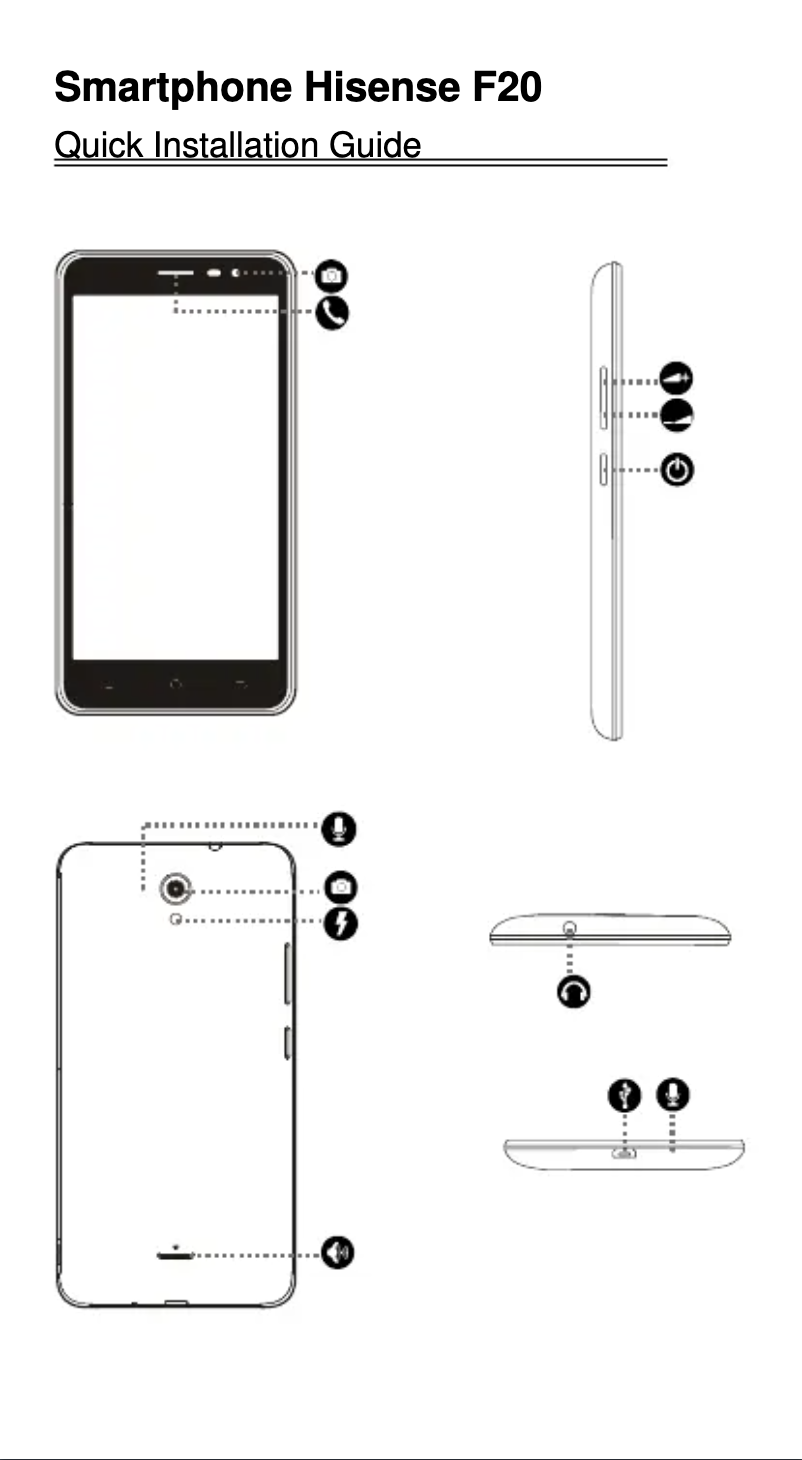 Image de la première page du manuel de l'appareil F20
