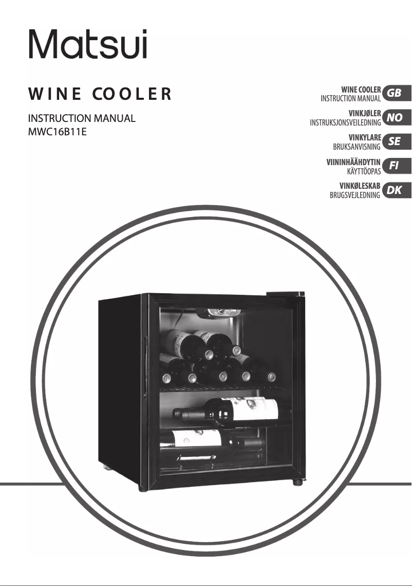 Imagen de la primera página del manual del dispositivo MWC16B11E