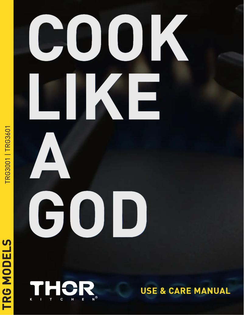 Página 1 del manual Manual de usuario Thor TRG3601