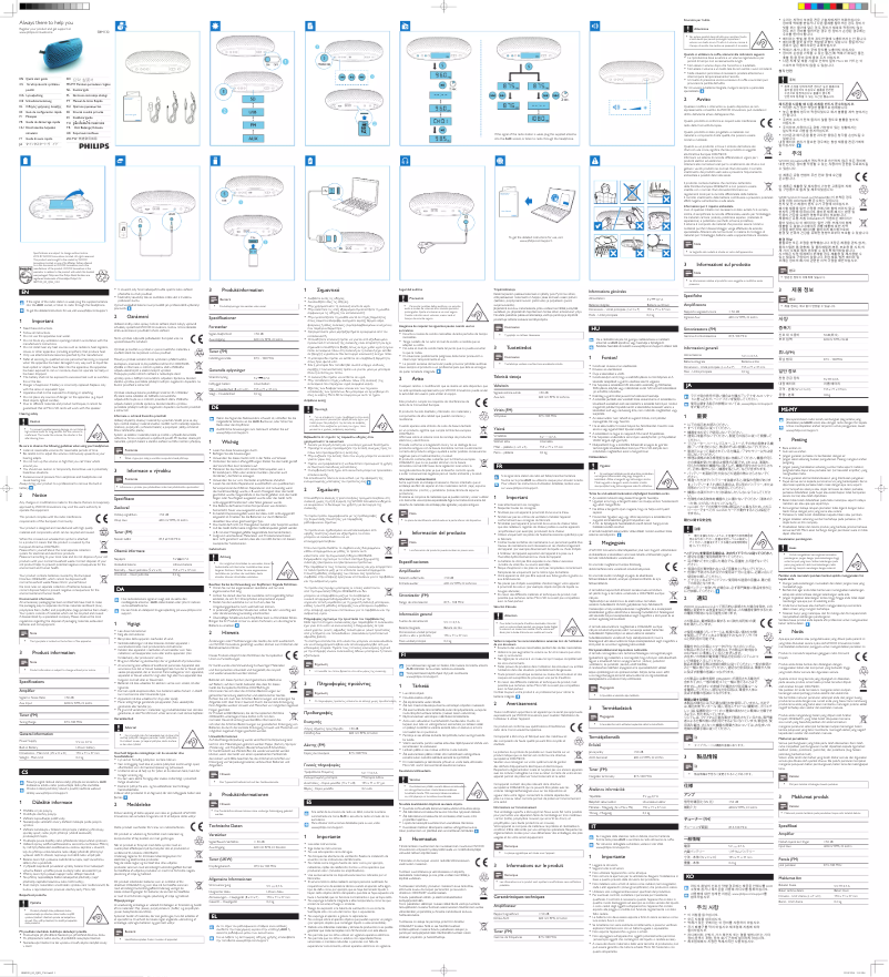 Image de la première page du manuel de l'appareil SBM130