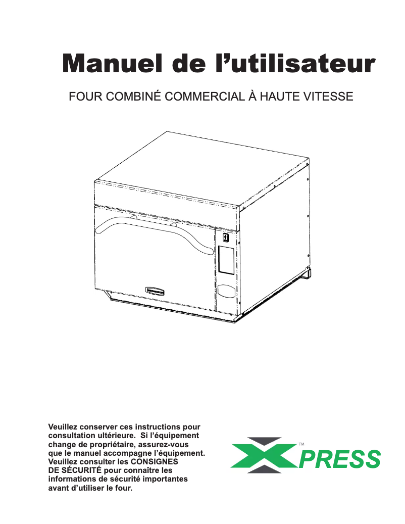 Image de la première page du manuel de l'appareil MXP5223