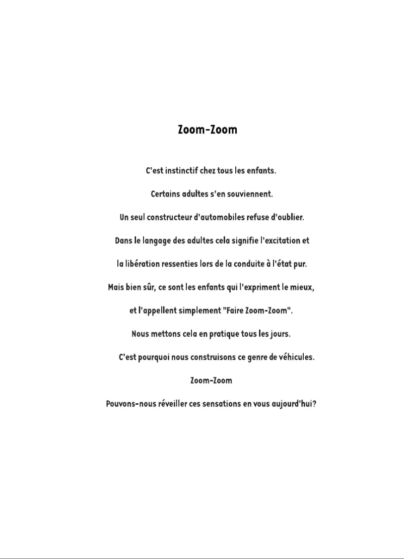 Page 1 de la notice Manuel utilisateur Mazda CX-9 (2010)