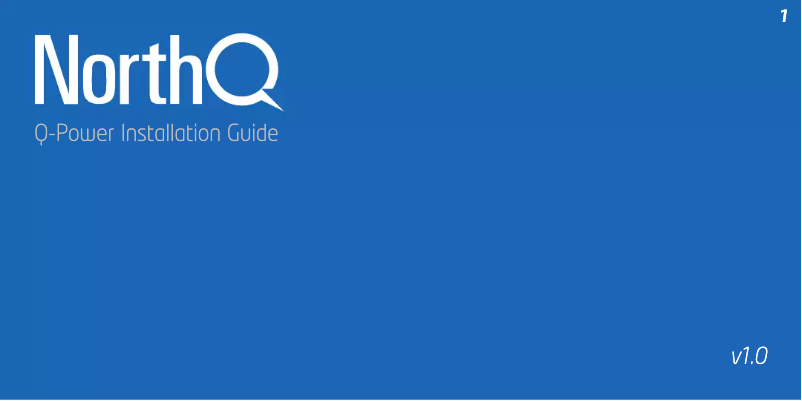 First page image of the manual for NQ-9021