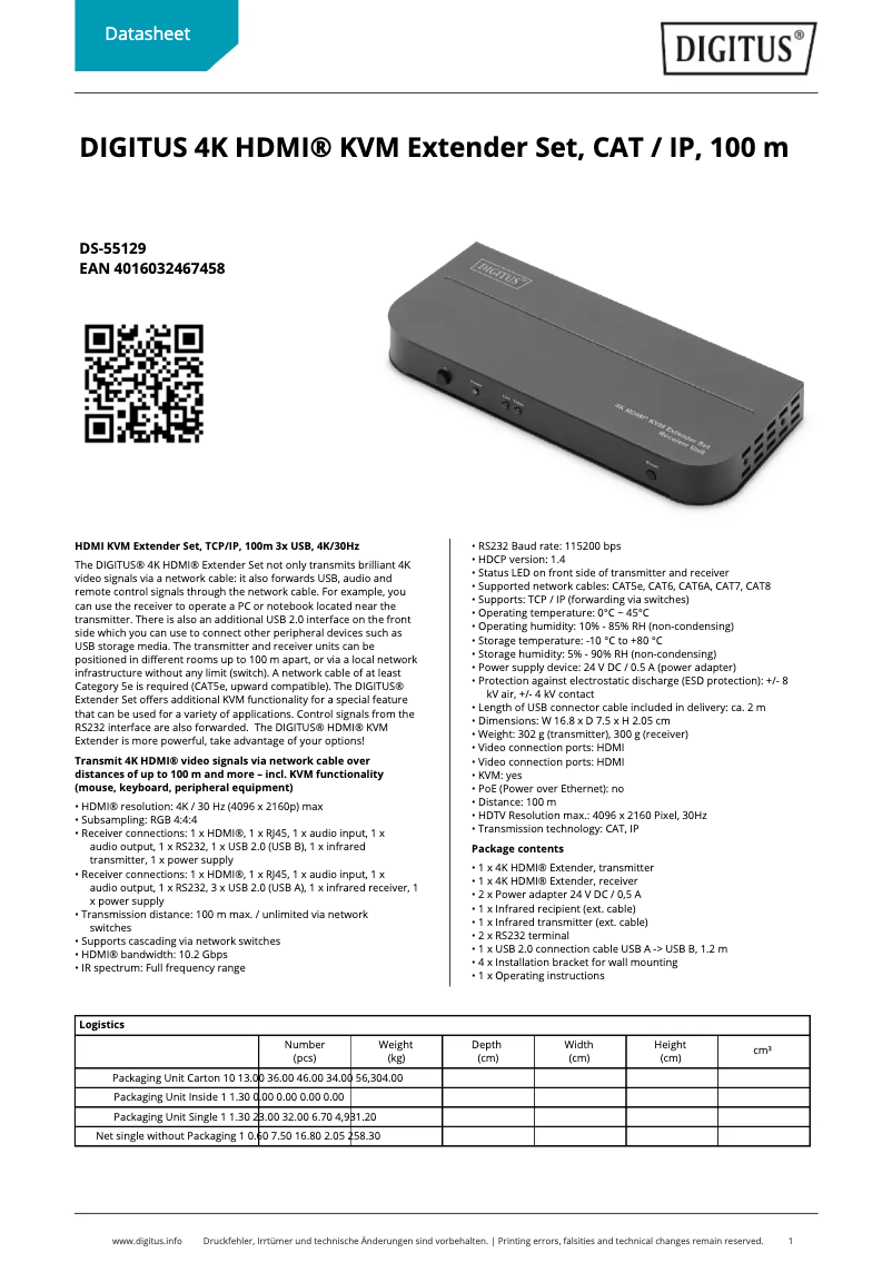Image de la première page du manuel de l'appareil DS-55129