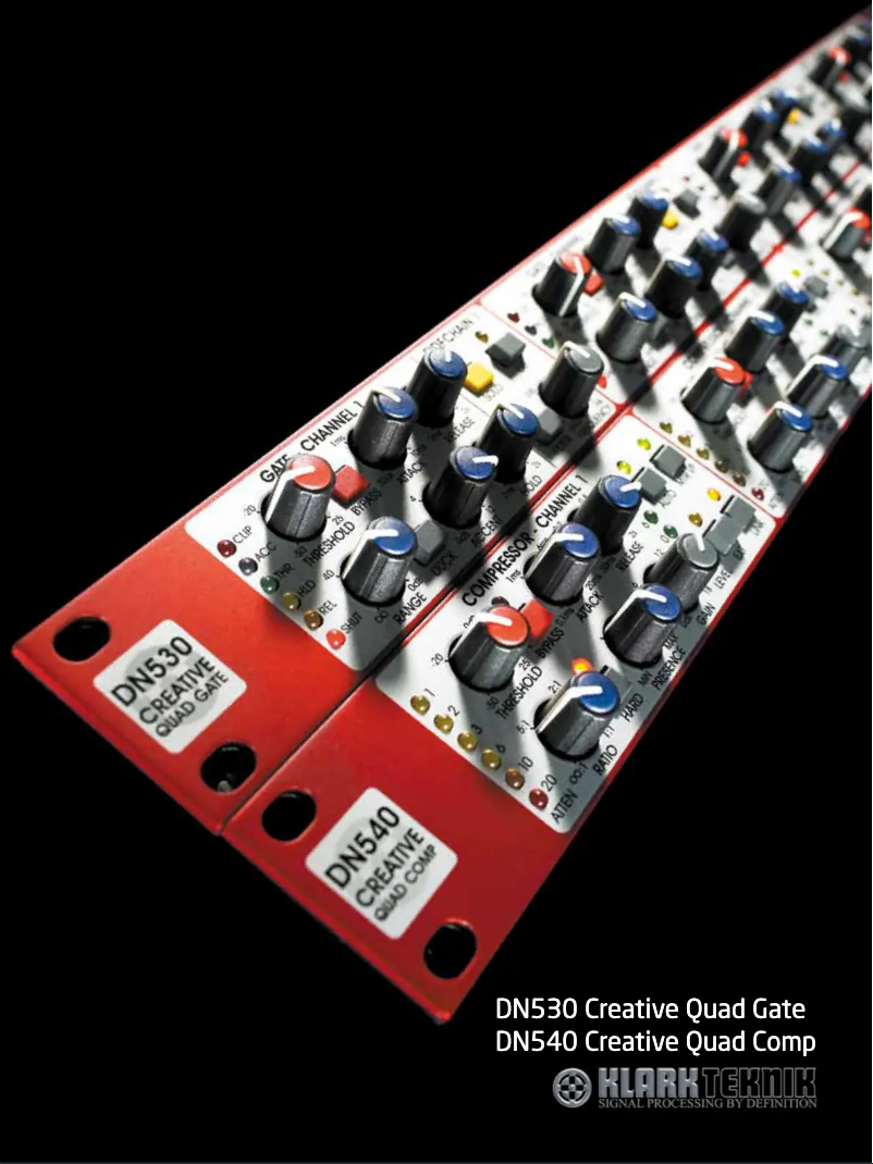 Page 1 de la notice Brochure Klark Teknik DN540