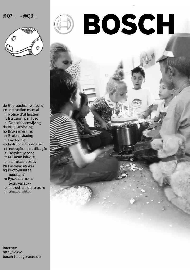 Page n°1 - Manuel utilisateur Bosch BSD 2600