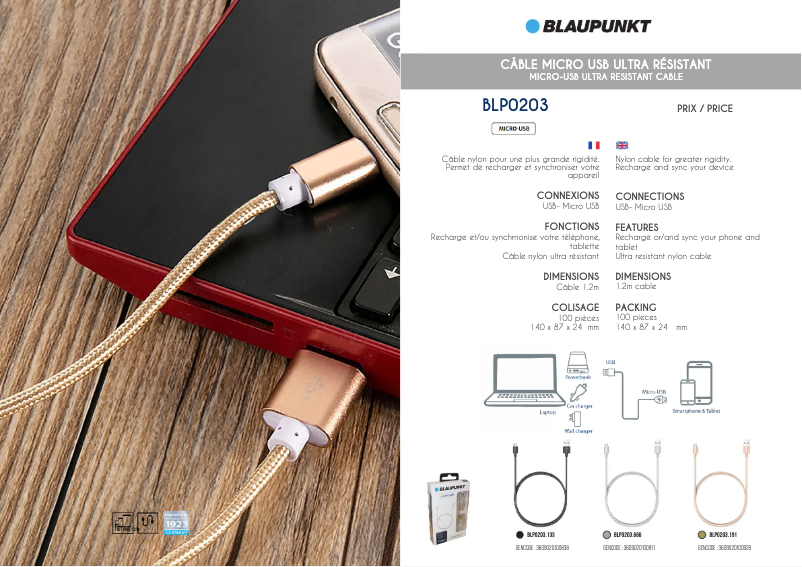 Page n°1 - Manuel utilisateur Blaupunkt BLP0203