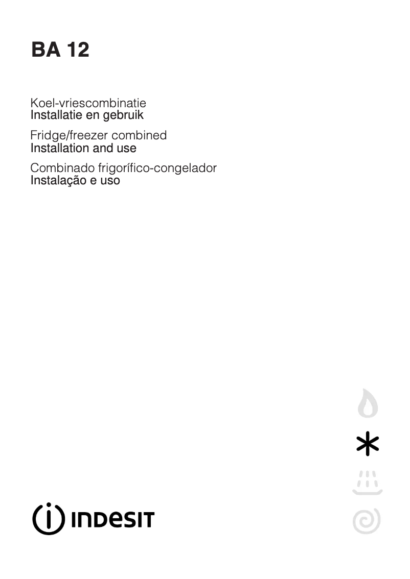 First page image of the manual for BA 12