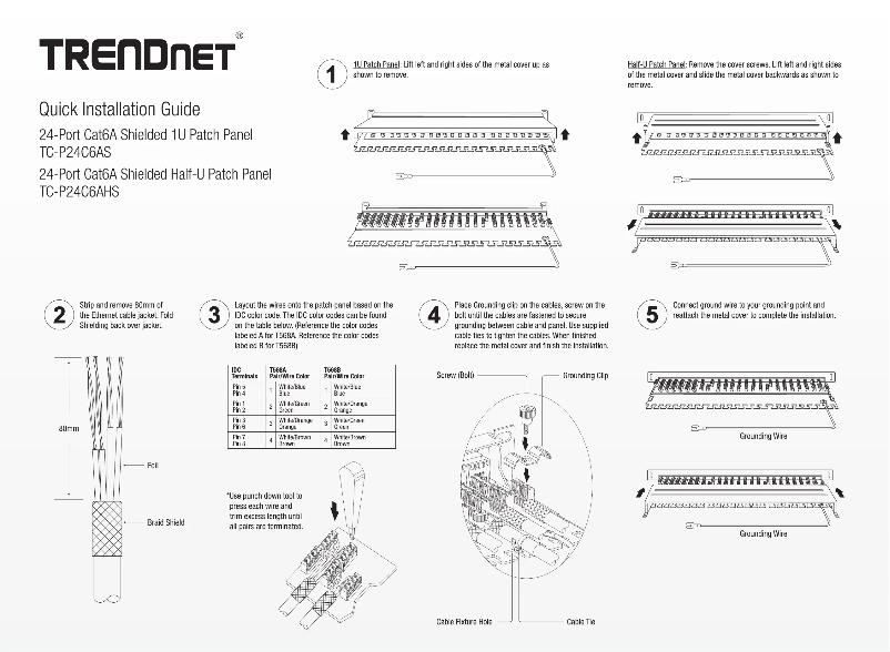 Página 1 del manual Manual de usuario TRENDnet TC-P24C6AHS
