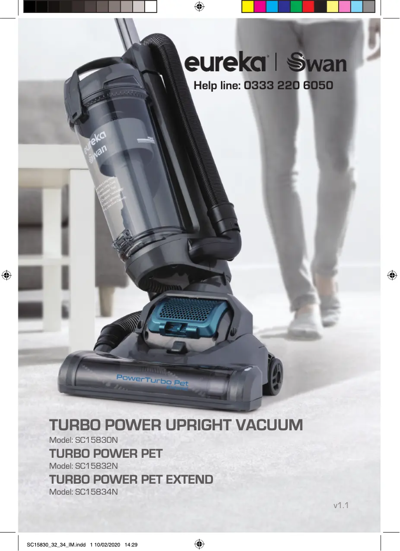 Página 1 del manual Manual de usuario Swan SC15830N