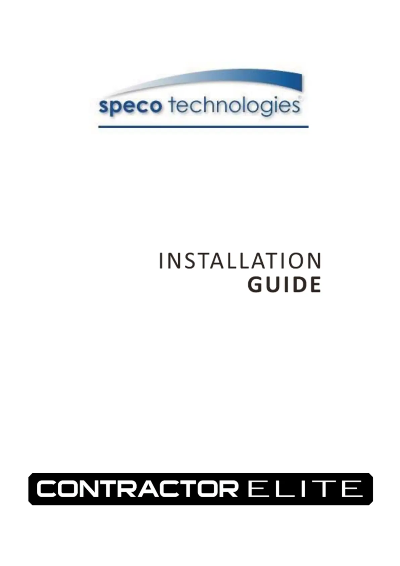Page n°1 - Manuel utilisateur Speco Technologies SPCE8OTB