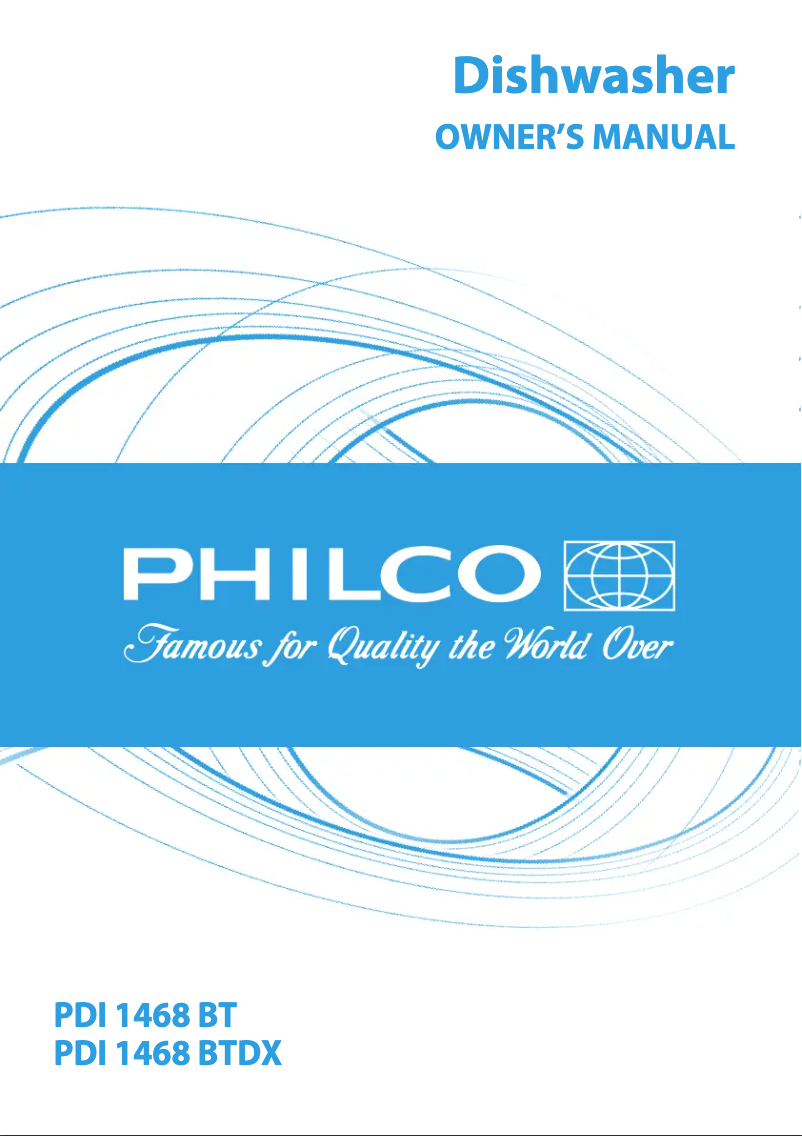 Page n°1 - Manuel utilisateur Philco PDI 1468 BTDX