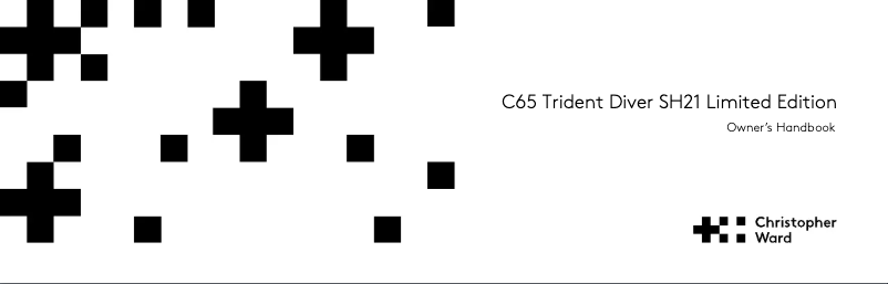 Page 1 de la notice Manuel utilisateur Christopher Ward C65 Trident Diver SH21 Limited Edition