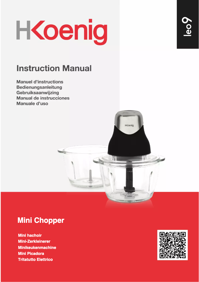 Página 1 del manual Manual de usuario H.Koenig LEO9