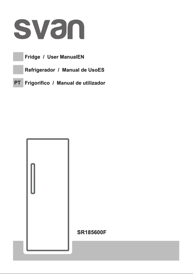 Image de la première page du manuel de l'appareil SR185600F