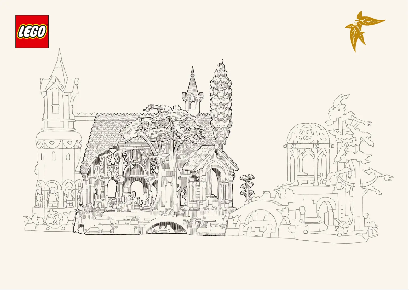 Page 1 de la notice Manuel utilisateur Lego Icons 10316