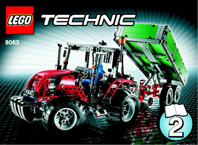 Page 1 de la notice Manuel utilisateur Lego Technic 8063
