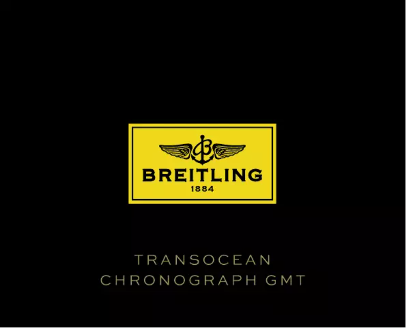 Page 1 de la notice Manuel utilisateur Breitling Transocean Chronograph GMT