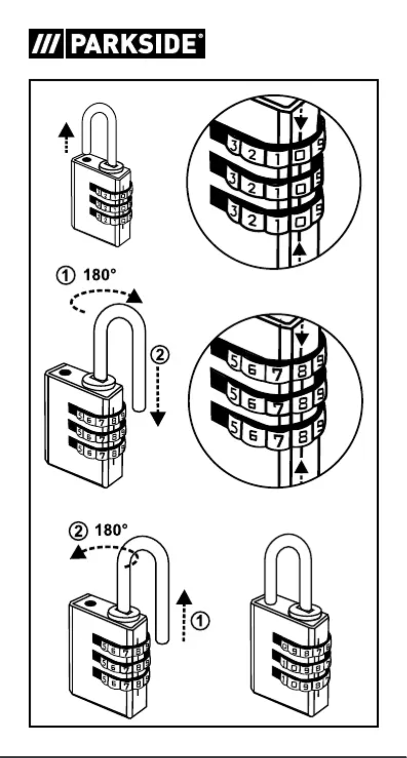Page 1 de la notice Manuel utilisateur Parkside HG00715C