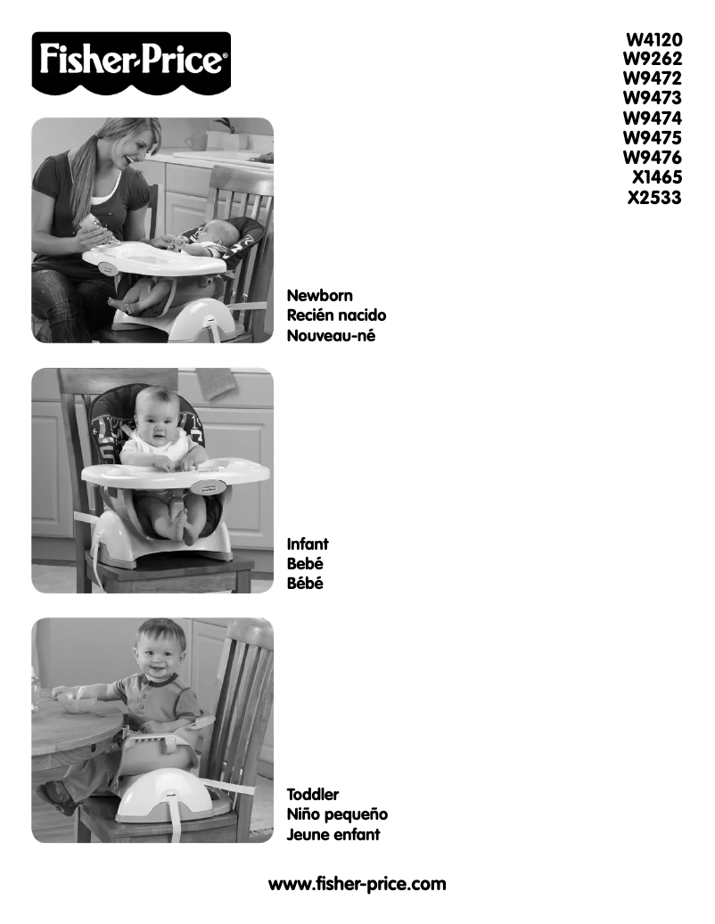 Image de la première page du manuel de l'appareil W9476