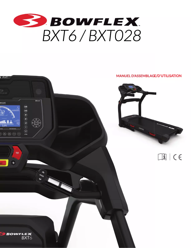 Page n°1 - Guide de démarrage rapide Bowflex BXT6
