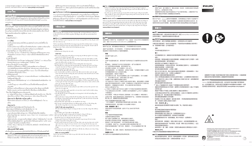 Page 1 de la notice Brochure Philips EasySpeed GC1741