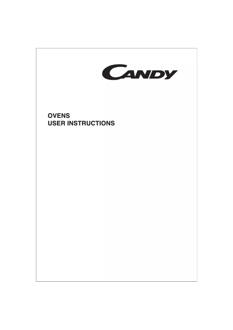 Page n°1 - Manuel utilisateur Candy TCP 21/1 N