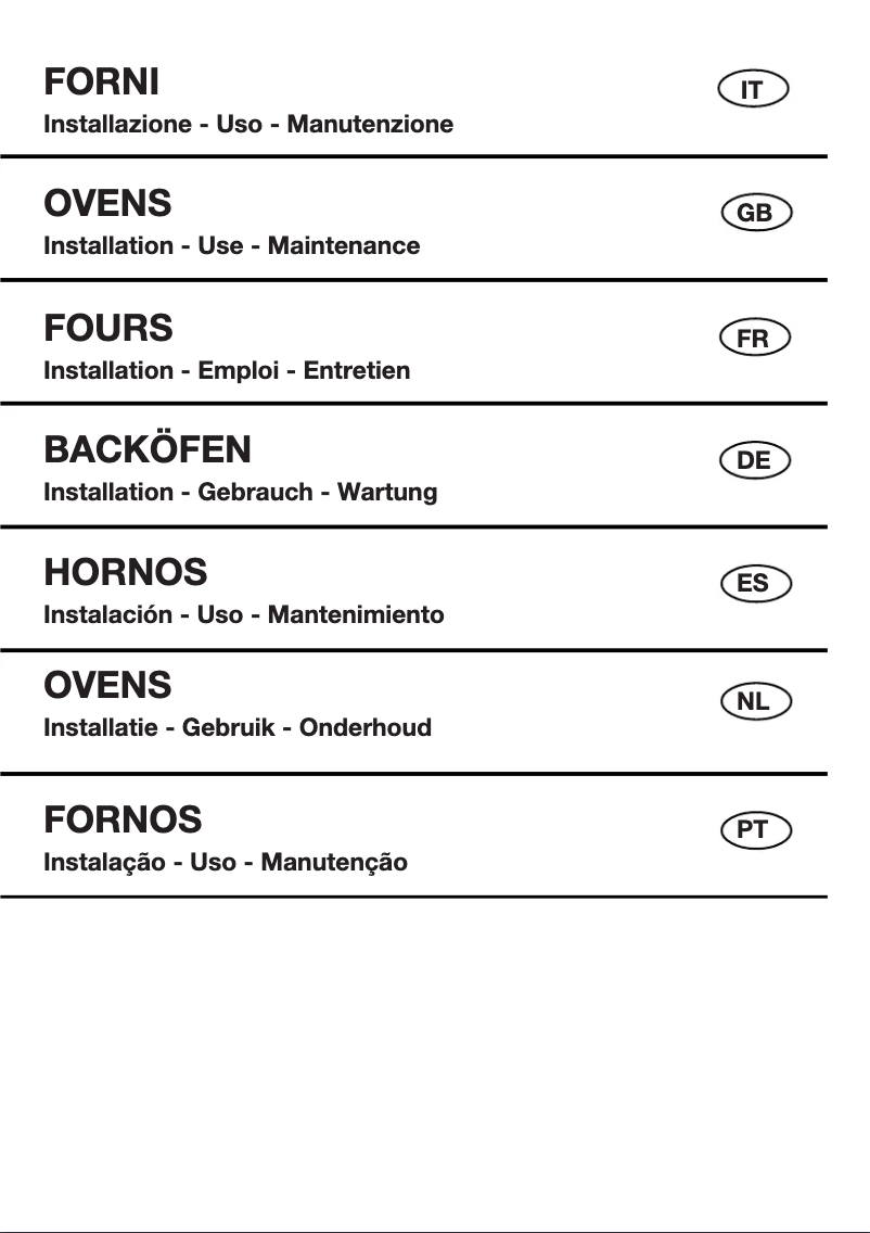 Page 1 de la notice Manuel utilisateur Candy FHL 829 N