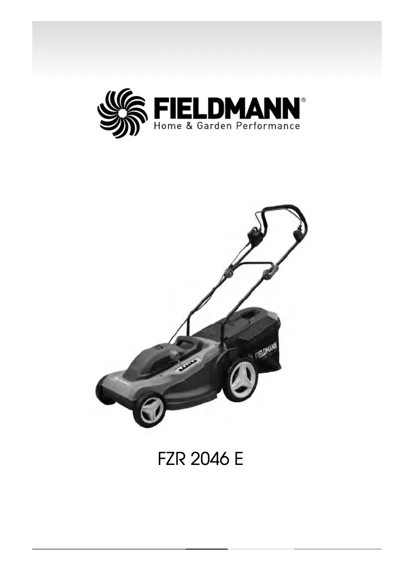 Page n°1 - Manuel utilisateur Fieldmann FZR 2046-E