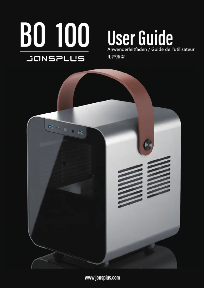 Page n°1 - Manuel utilisateur Jonsbo Jonsplus 100