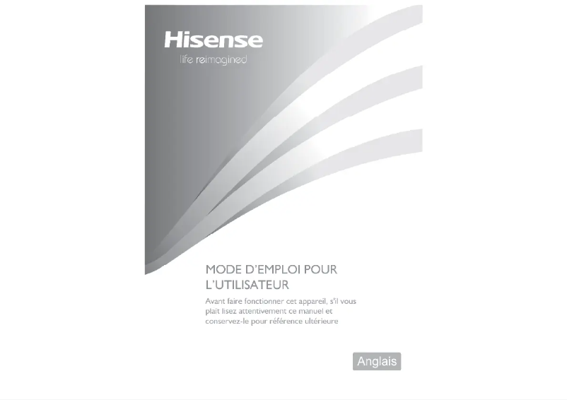 Image de la première page du manuel de l'appareil RT709N4WS1