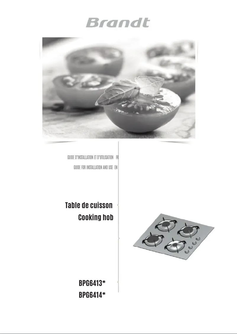 Imagen de la primera página del manual del dispositivo BPG6413B