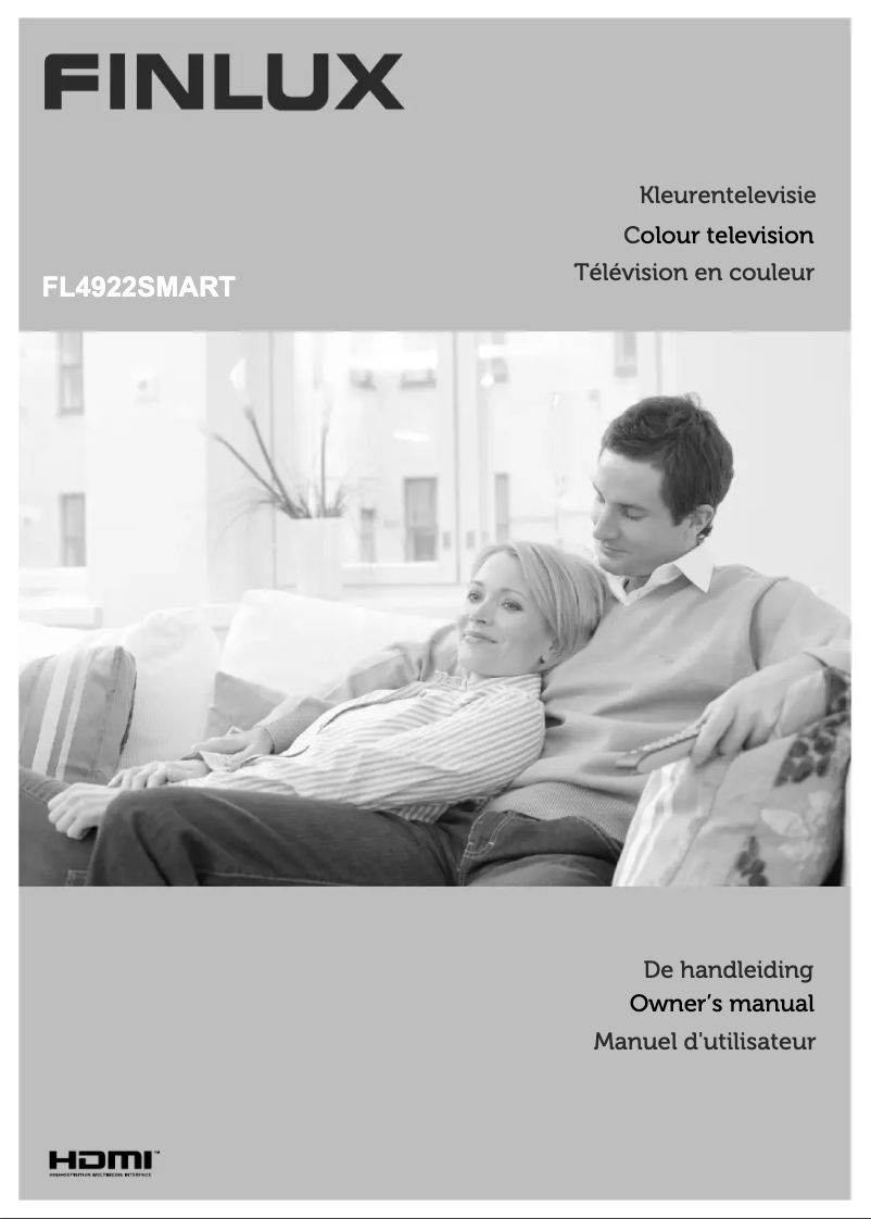 Page n°1 - Manuel utilisateur Finlux FL4922SMART