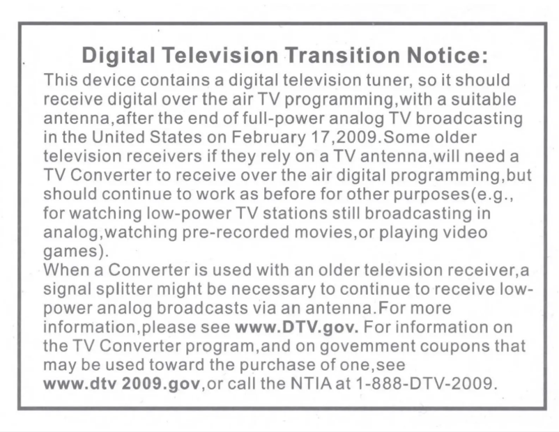Page 1 de la notice Manuel utilisateur Jensen JTV1917DVDC