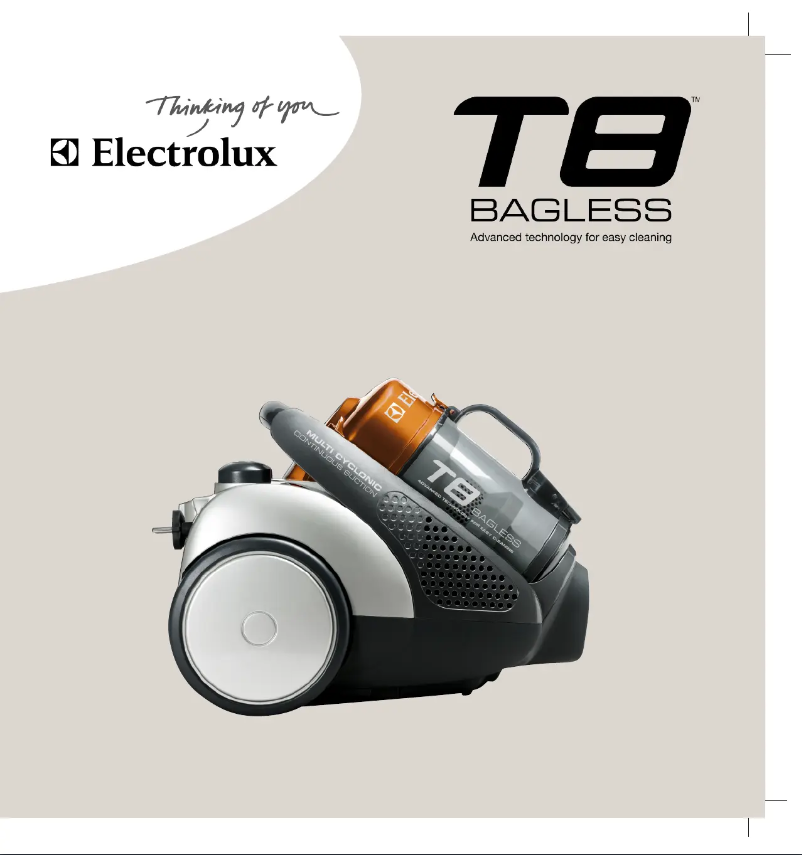 Page n°1 - Manuel utilisateur Electrolux T8 ZT3520