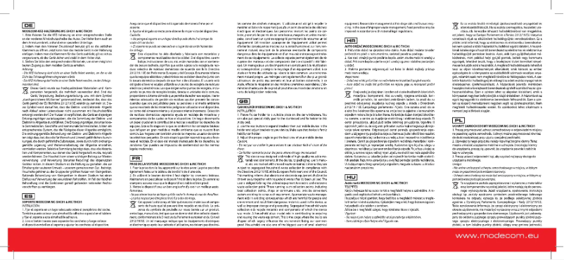 Image de la première page du manuel de l'appareil MC-THC01