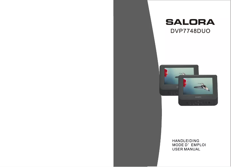 Imagen de la primera página del manual del dispositivo DVP7748DUO GC