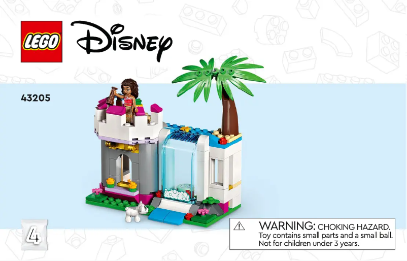 Image de la première page du manuel de l'appareil Disney 43205