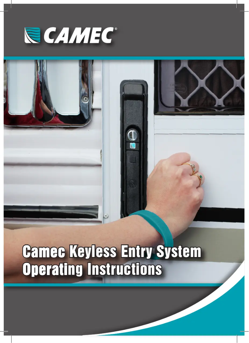 Page n°1 - Manuel utilisateur Camec Keyless Entry System