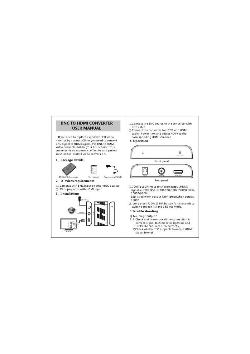 Page 1 de la notice Manuel utilisateur Epcom TT366