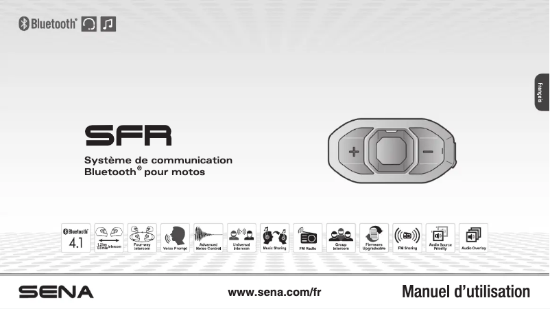 Page n°1 - Manuel utilisateur Sena SFR
