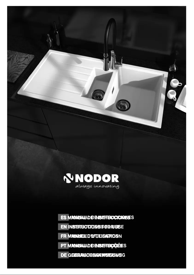 Imagen de la primera página del manual del dispositivo NorGranite 78.50 1B 1D WH