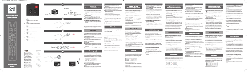 Image de la première page du manuel de l'appareil KE1240