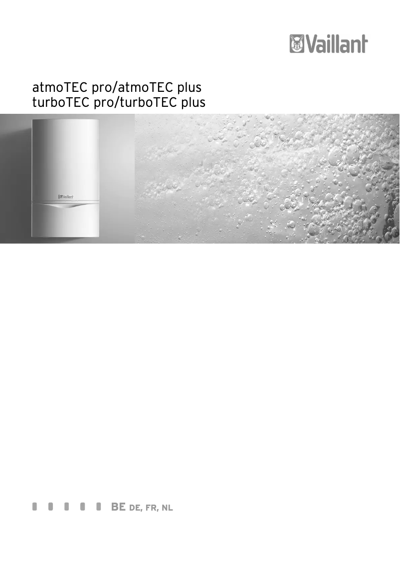 Imagen de la primera página del manual del dispositivo AtmoTEC pro-plus